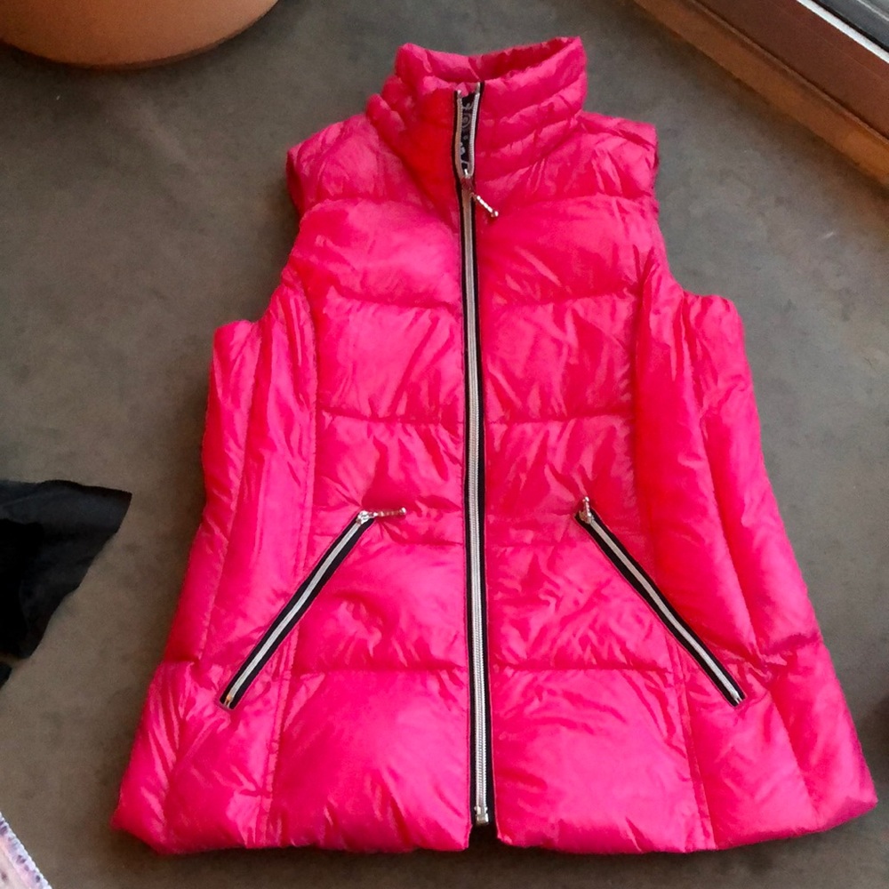 Pink vest